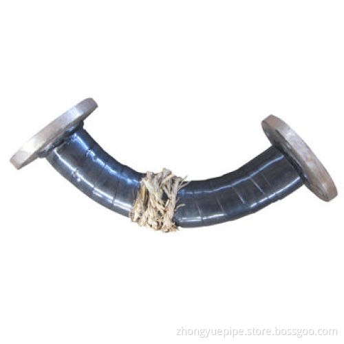 Carbon Steel Elbow with Flange and 3L PE
